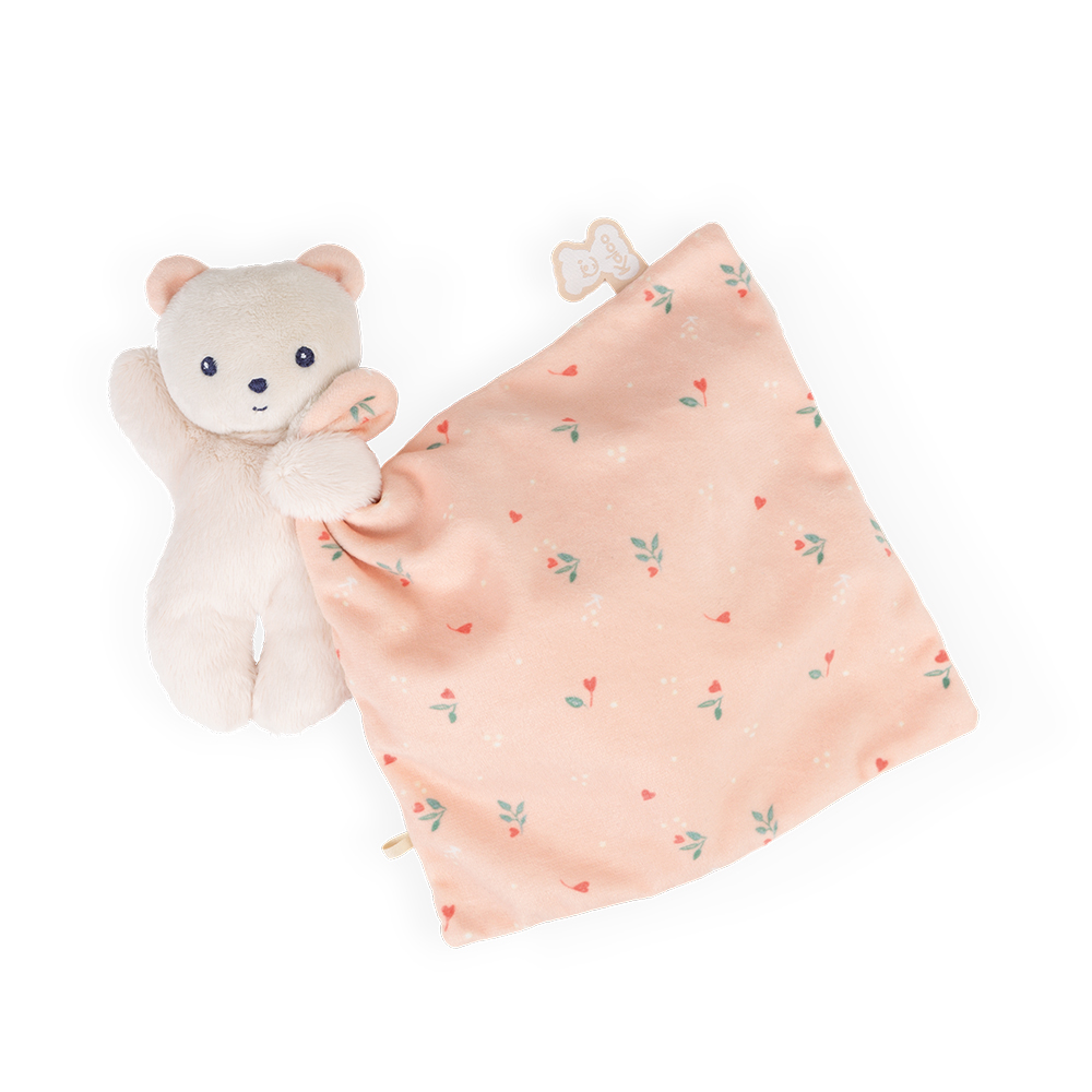 Kaloo knuffeldoekje beer liefde in cadeaudoos