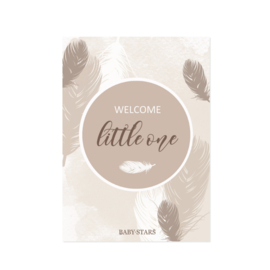 Touch of Nature - 'Welcome Little One' Kaart