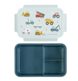 A Little Lovely Company Bento lunchbox: Voertuigen