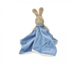 Peter rabbit knuffeldoekje bunny blue