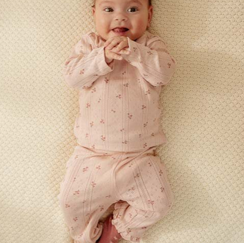 Little Dutch Legging - Roze - Fairy Garden - Fairy Flowers - 62