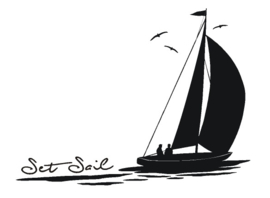 Sticker Set Sail