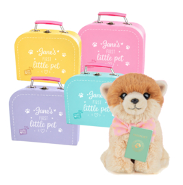 Studio Pets - Knuffel Pompom 23 cm + Koffer