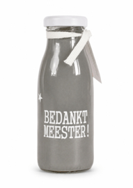 Bedankt Meester - Flesje Douchegel