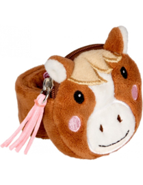 Spiegelburg Klaparmband paard met portemonnee
