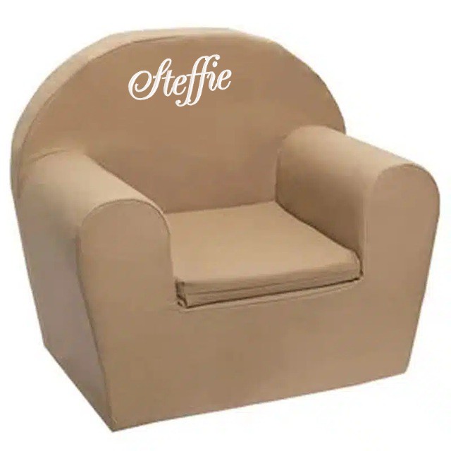 Kinderfauteuil camel