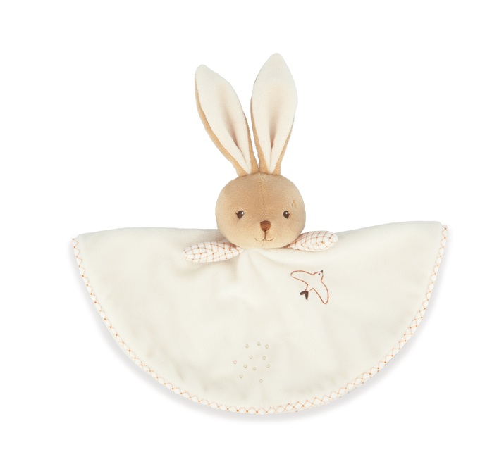 Kaloo knuffeldoekje konijn white in cadeaudoos