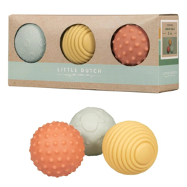 Little Dutch Farm Zintuig Ballen set/3