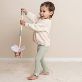 LD7343 Little Dutch Duwstok Vlinder - Fairy Garden FSC met naam