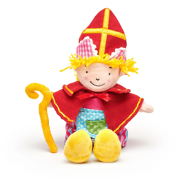 Fien en Teun grote knuffel Fien als sint