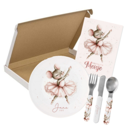 Brievenbus Pakketje - Ballerina Muis