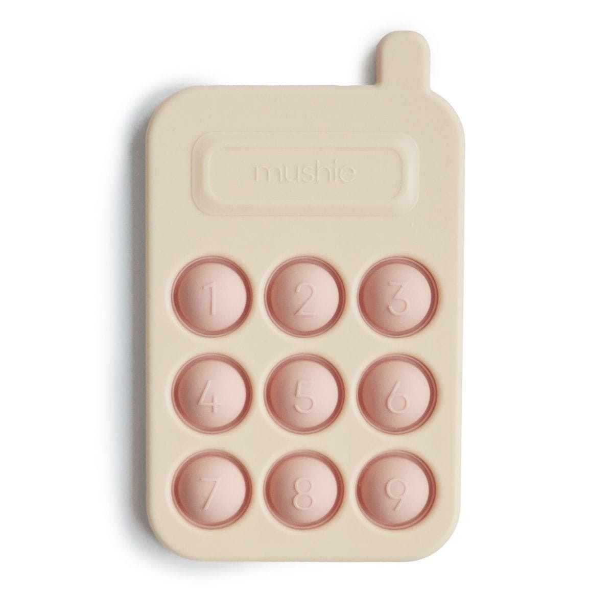 Mushie Pop It Speelgoed Telefoon - Blush