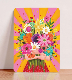 Kaart - Bos bloemen