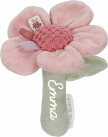 LD9001 Little Dutch rammelaar bloem- Fairy Garden FSC met naam