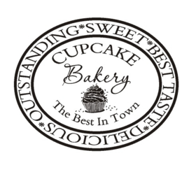 The River House Sticker | cupcake bakery