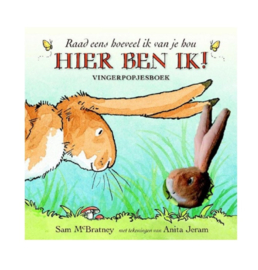 Hier ben ik! Vingerpopjeboek (Raad eens hoeveel ik van je hou)