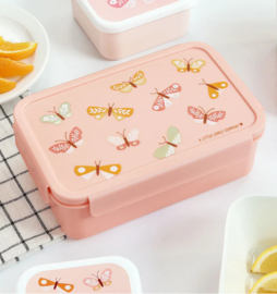 A Little Lovely Company Bento lunchbox: Vlinders