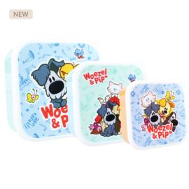 Snackbox (3in1) Woezel & Pip Fresh Bites