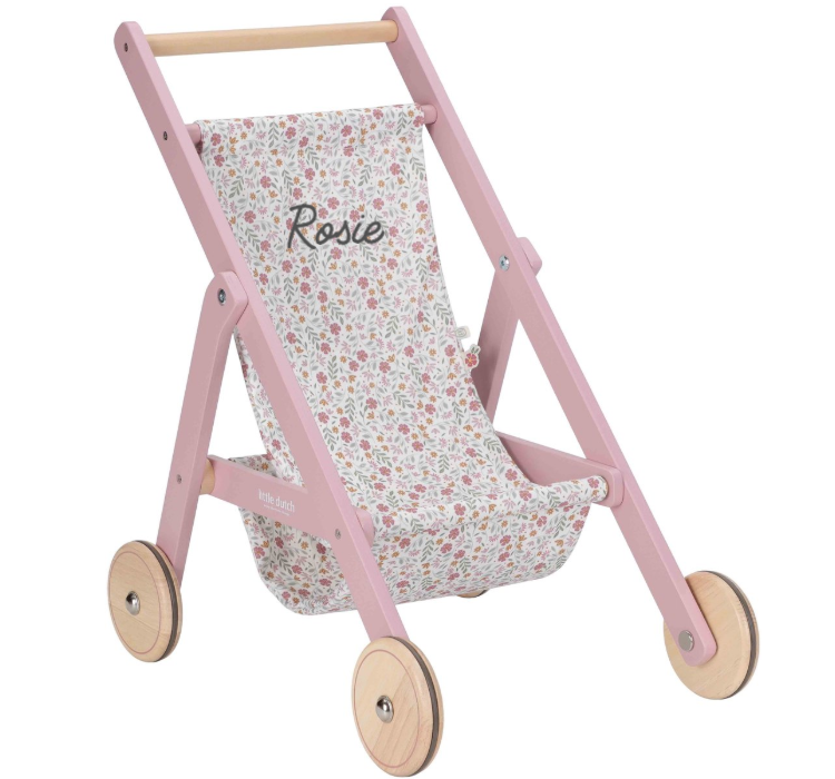 Little Dutch Houten poppenbuggy