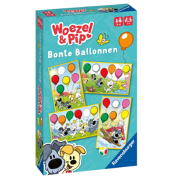 Woezel en Pip bonte ballonnen spel
