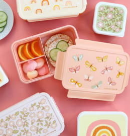 A Little Lovely Company Bento lunchbox: Vlinders