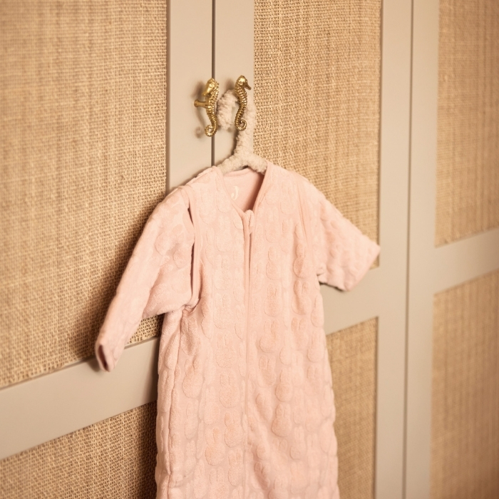Jollein Slaapzak met afritsbare mouw - Miffy Jacquard Wild Rose - 110 CM