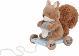 LD8920 Little Dutch trekdier eekhoorn- Forest Friends met naam