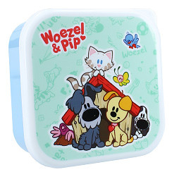 Snackbox (3in1) Woezel & Pip Fresh Bites
