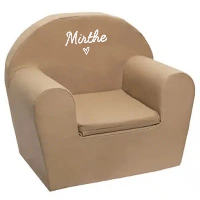 Kinderfauteuil camel