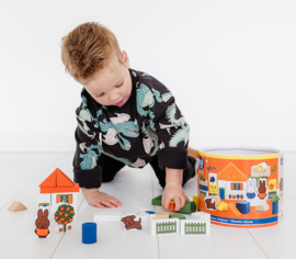 Nijntje houtten blokken in ton