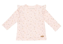Little Dutch Shirt lange mouw Little Pink Flowers - 74