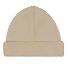 Cream Mutsje maat 50/56 met naam