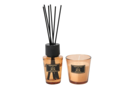 Cadeauset Geurstokje en geurkaars No.28 amber-100ML