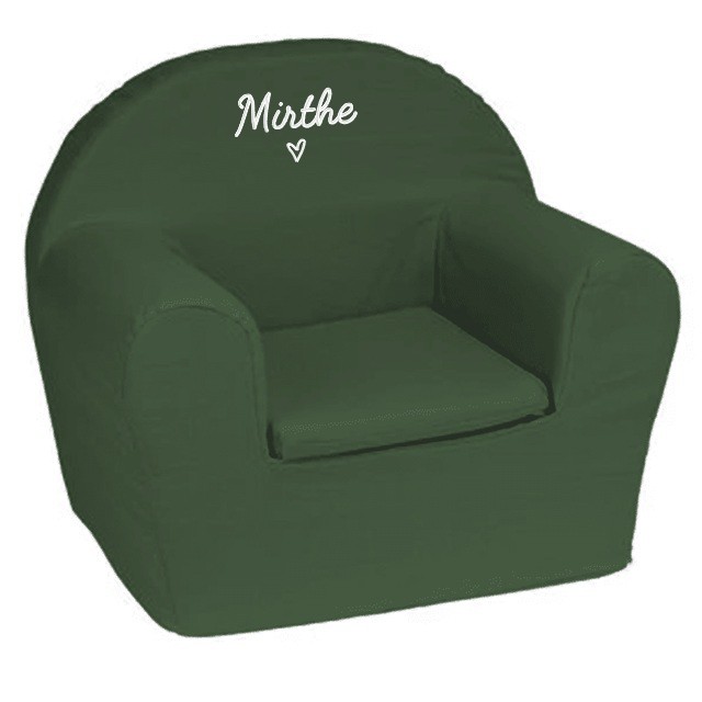 Kinderfauteuil forest green