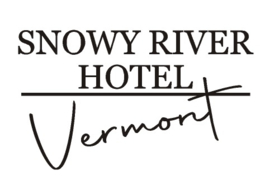 The River House Sticker | SNowy river hotel