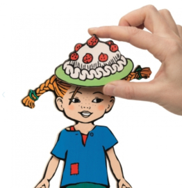 Pippi Langkous magneetpop