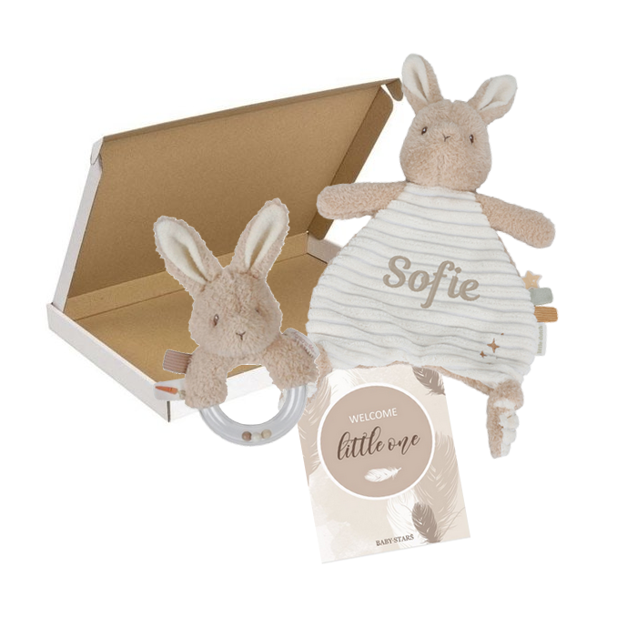 Brievenbus Pakketje - Little Dutch Natural Bunny