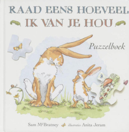 Puzzelboek Raad eens hoeveel ik van je hou