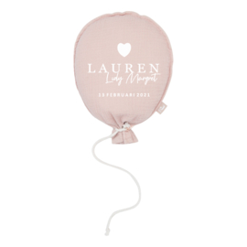 Jollein Geboorteballon - Biscuit