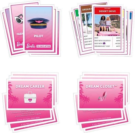 Barbie monopoly