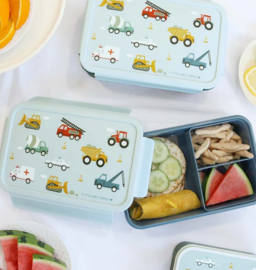 A Little Lovely Company Bento lunchbox: Voertuigen