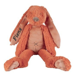 Happy horse knuffel orange rabbit 38 cm met naam