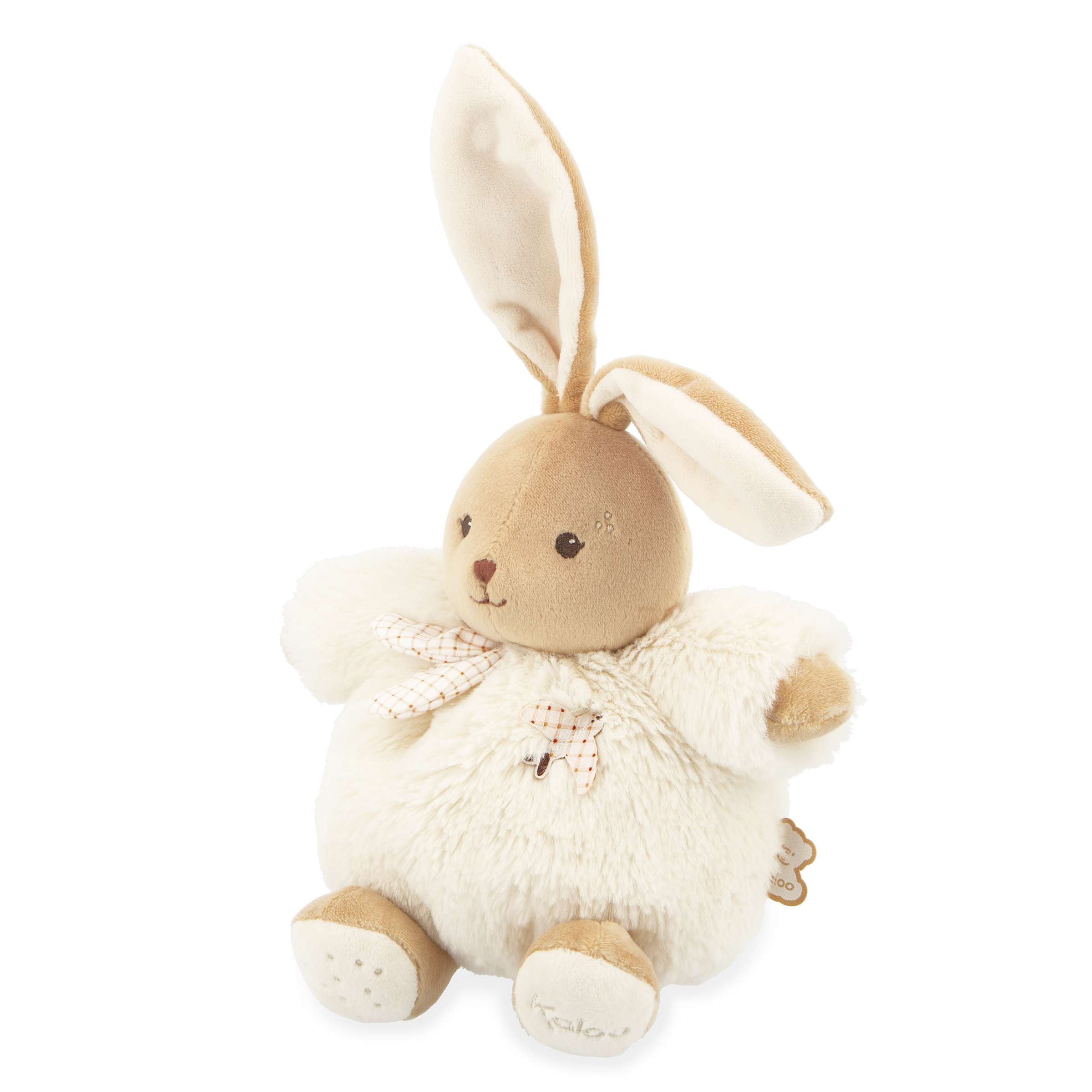 Kaloo knuffel beer white met naam
