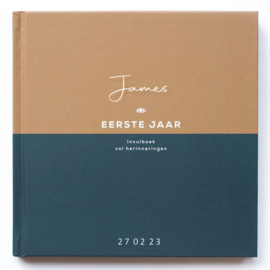 Eerste Jaar Invulboek - Jongen