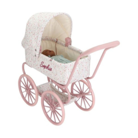 Little Dutch Metalen Poppenwagen Soft Flowers