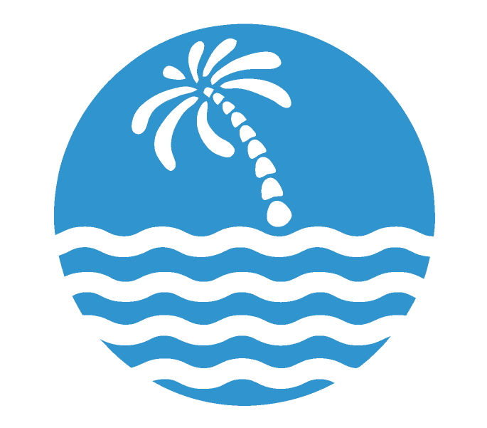Sticker modern island