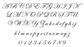 Lettertype 18