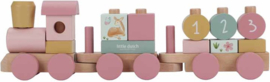 LD7354 Little Dutch Blokkentrein - Fairy Garden FSC met gegevens