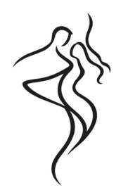 Muursticker :  Romantic dance