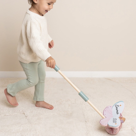LD7343 Little Dutch Duwstok Vlinder - Fairy Garden FSC met naam